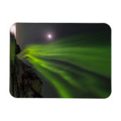 noordelijk lichtS | Haukland Beach Island Magneet (Horizontaal)