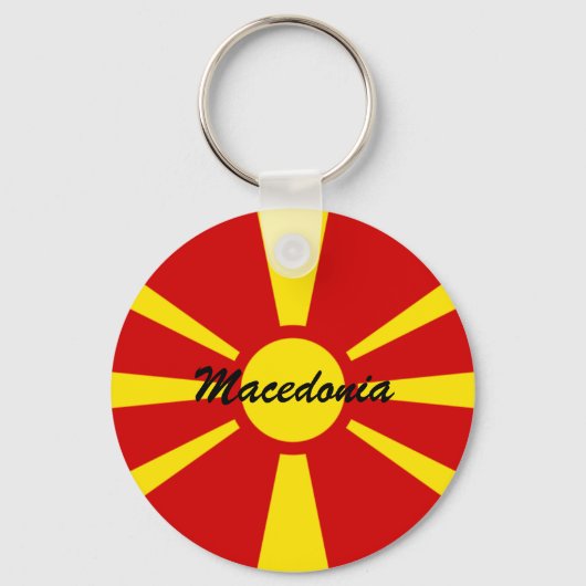 noordelijk macedonië sleutelhanger (Voorkant)