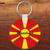 noordelijk macedonië sleutelhanger (Voorkant)