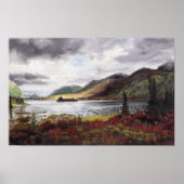 Noordelijk meer in de herfst: 17x11 Print (Voorkant)