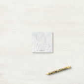 noordelijk sneeuwbos post-it® notes (Op bureau)