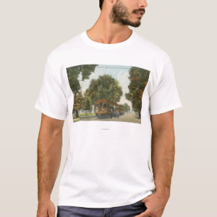 Noordelijk station van de elektrische spoorweg 2 t-shirt