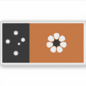 Noordelijk Territorium vlag, Australisch Gemenebes Sticker (Voorkant)