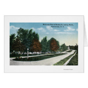 Noordelijk Uitzicht van Bradley Street