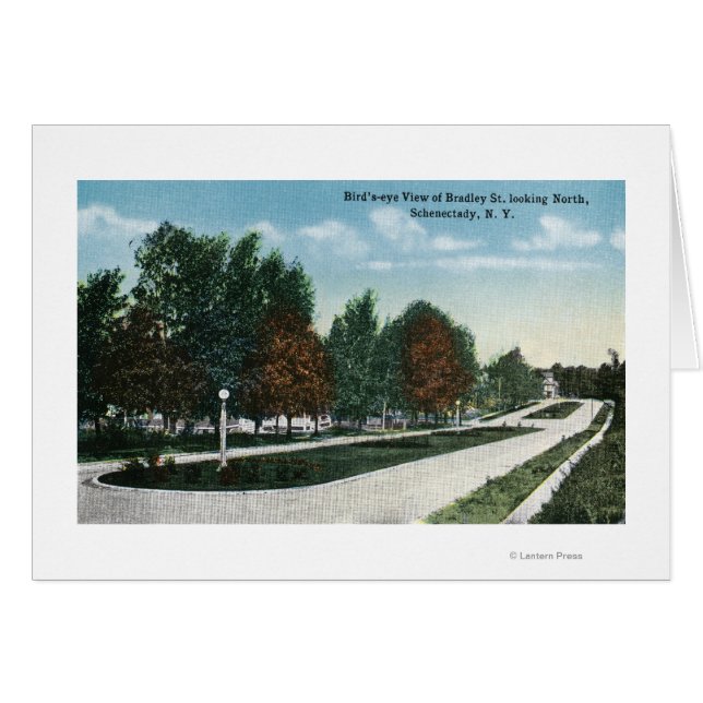 Noordelijk Uitzicht van Bradley Street (Voorkant Horizontaal)