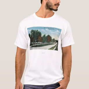 Noordelijk Uitzicht van Bradley Street T-shirt