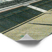 Noordelijk Uitzicht van Broadway vanaf achtste Poster (Hoek)