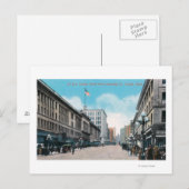 Noordelijk Uitzicht van de 2e eeuw aan de Universi Briefkaart (Voorkant / Achterkant)