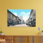 Noordelijk Uitzicht van de 2e eeuw aan de Universi Canvas Afdruk (Insitu (Woonkamer))