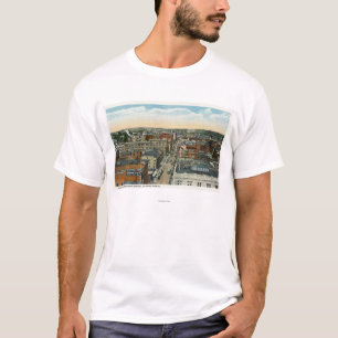 Noordelijk Uitzicht van de luchthaven van Main Str T-shirt