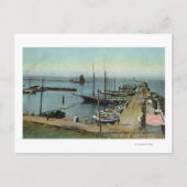 Noordelijk Uitzicht van East Harbour Briefkaart (Voorkant)