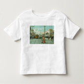 Noordelijk Uitzicht van Fillmore St van O'Farrell  Kinder Shirts (Voorkant)