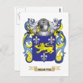 Noordelijk wapen (familiewapen) briefkaart (Voorkant / Achterkant)