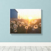 noordelijk zonnescanvas canvas afdruk (Insitu (Houten vloer))