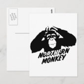 Noordelijke aap briefkaart (Voorkant / Achterkant)