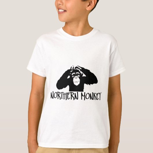 noordelijke aap t-shirt (Voorkant)