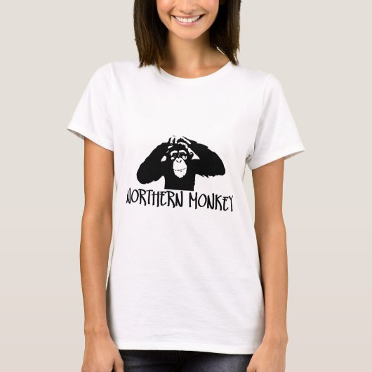 noordelijke aap t-shirt (Voorkant)