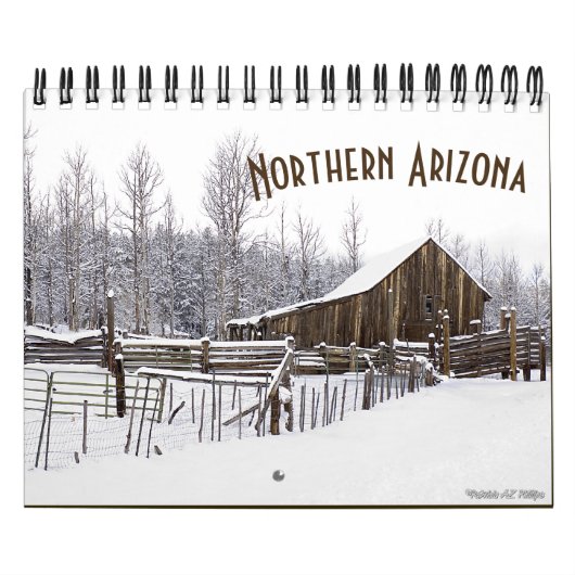Noordelijke Arizona op foto's Kalender (Hoes)