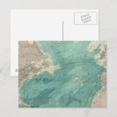 Noordelijke Atlantische Oceaan Briefkaart (Voorkant / Achterkant)