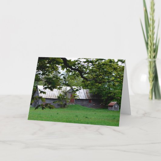 "Noordelijke Barn" een oude overgekweekte wapensti Kaart (Voorkant)