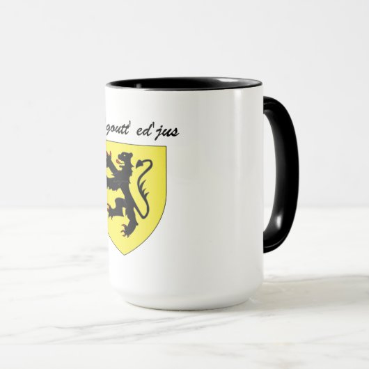 Noordelijke bladeren mok (Voorkant rechts)