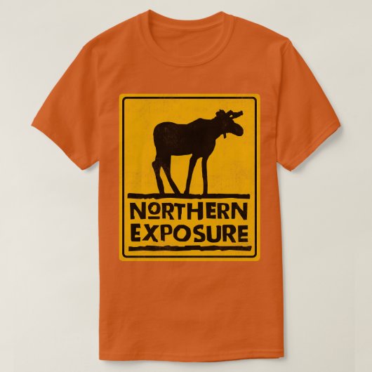 Noordelijke blootstelling TShirt 25 (Design voorkant)