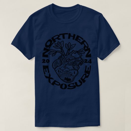 noordelijke blootstelling TShirt 3 (Design voorkant)