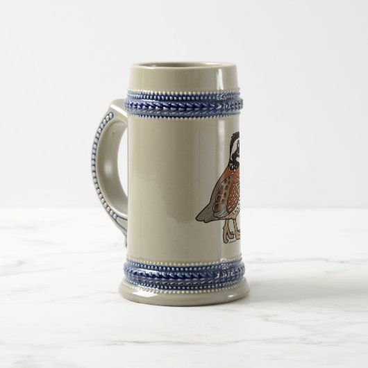 Noordelijke Bobwhite Bierpul (Voorkant links)