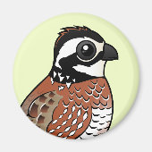 Noordelijke Bobwhite Magneet (Voorkant)