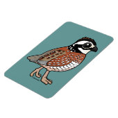 Noordelijke Bobwhite Magneet (Linkerzijde)