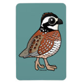 Noordelijke Bobwhite Magneet (Verticaal)