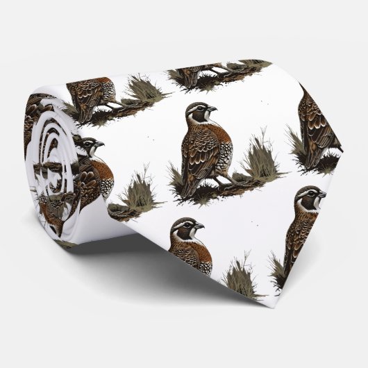 Noordelijke Bobwhite Stropdas (Opgerold)