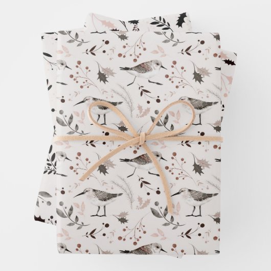 Noordelijke Bossen - Kerstmis Inpakpapier Vel (In situ)