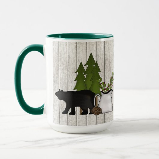 Noordelijke Bossen Westerne mok koffie (Links)