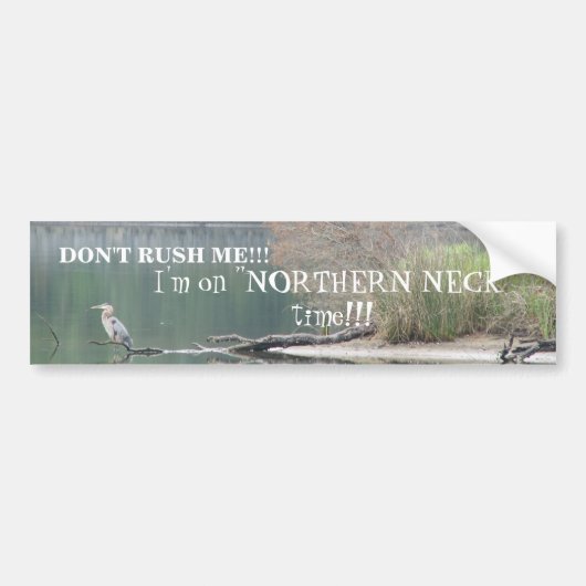 Noordelijke Bumpersticker (Voorkant)