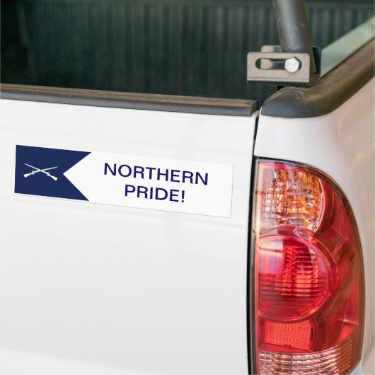 Noordelijke Bumpersticker (Op Truck)