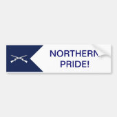 Noordelijke Bumpersticker (Voorkant)