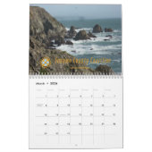 Noordelijke Californische kustkalender Kalender (Mar 2026)