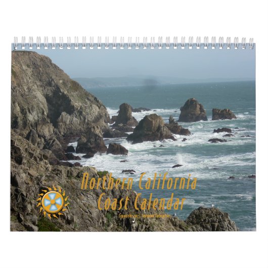 Noordelijke Californische kustkalender Kalender (Hoes)