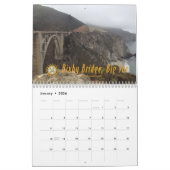 Noordelijke Californische kustkalender Kalender (Jan 2026)