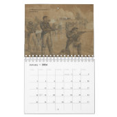 Noordelijke cavalerie tijdens de burgeroorlog kalender (Jan 2026)