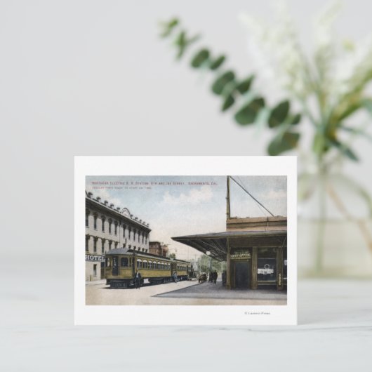 Noordelijke centrale briefkaart (Staand voorkant)