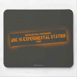 Noordelijke centrale positie muismat