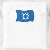 Noordelijke Cheyenne Flag Sticker (Tas)
