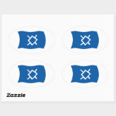 Noordelijke Cheyenne Vlag Sticker (Vel)
