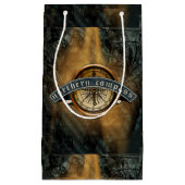 Noordelijke Compass Gift Bag Klein Cadeauzakje (Voorkant)