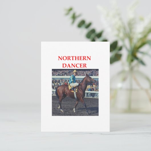 noordelijke danseres briefkaart (Staand voorkant)