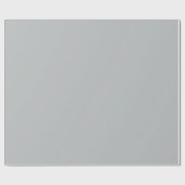 Noordelijke druppel lichte grijze, neutrale vaste  cadeaupapier (Vlak)