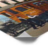 Noordelijke elektrische treinstel poster (Hoek)