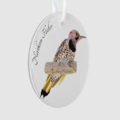 Noordelijke flikker ornament (voorkant)